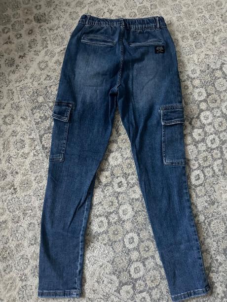 2 x slim elastické rifle zara, zara,164