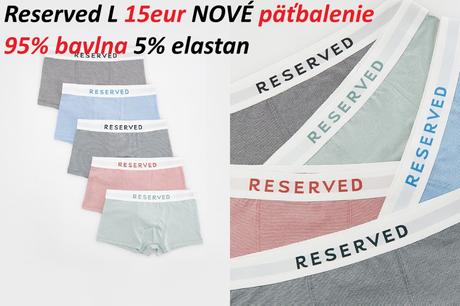 Trenky/boxerky reserved, house, cropp, reserved,l / m / xl