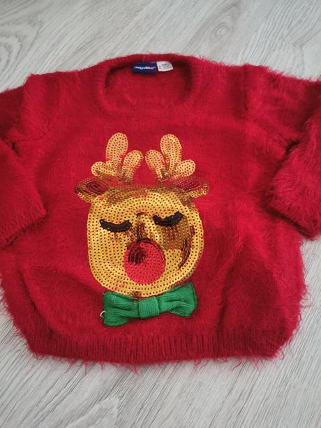 Vianočný sveter 18-24 mesiacov, lupilu,92