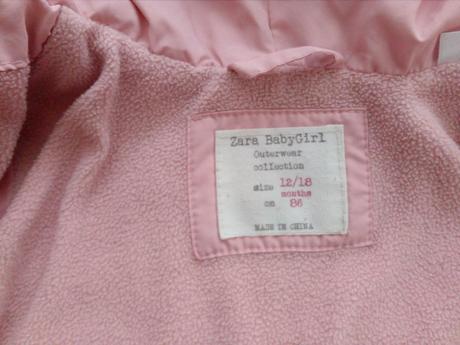 Zimná bunda zara, zara,86