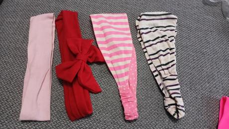 Čelenky látkové pre dievčatá,