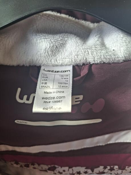 Bunda zimná veľk 146/152, wedze,146