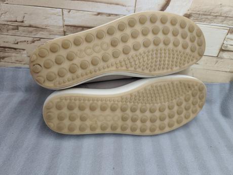 Ecco 41 - dámske kožené sivé topánky, ecco,41