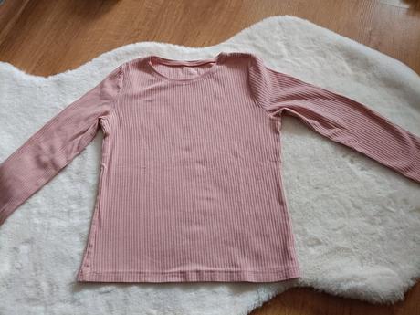 Dievčenské tričko dlhý rukáv, h&m,116