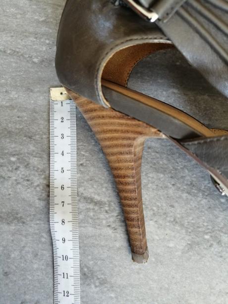 Celkož. sandále 5th avenue v38, vd24,5, 10cm opät, 38