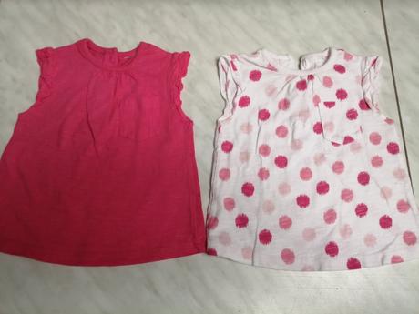 Trička 2 ks veľ. 68, 68