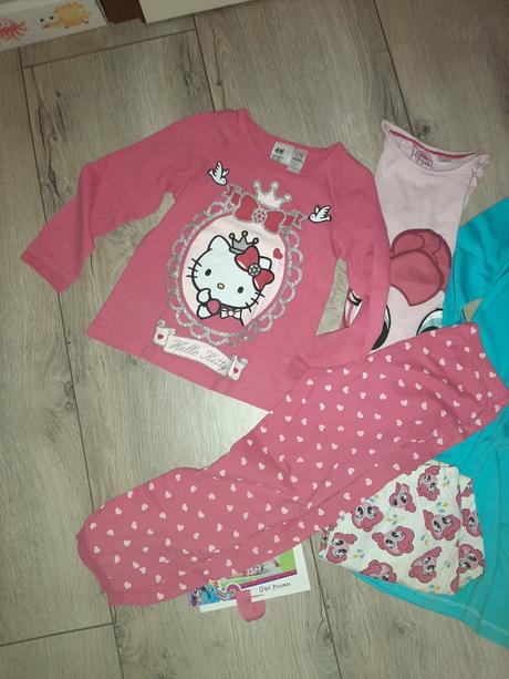 Pyžamká 110-116,3ks, vysokokvalitná bavlna, pompdelux,110