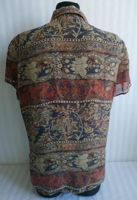 Dámska hnedo farebná blúzka, marks & spencer, marks & spencer,xl