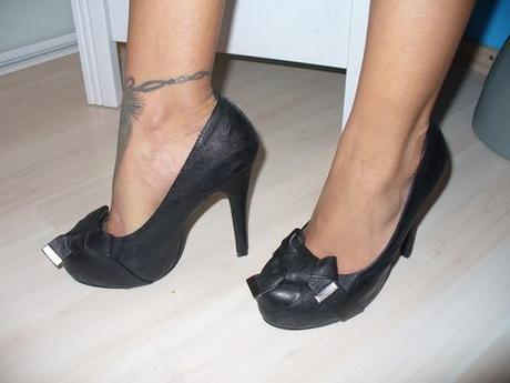 Čierne lodičky vel.35, 35