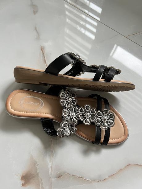 Šľapky 1x obuté, 38