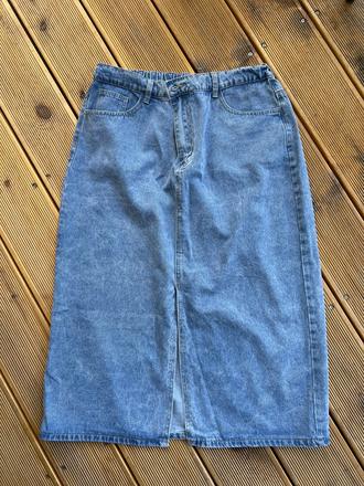 Rifľová sukňa shein, 46 / xl