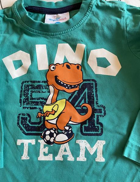 Bavlnené tričko s aplikáciou - dino topolino v. 86, topolino,86