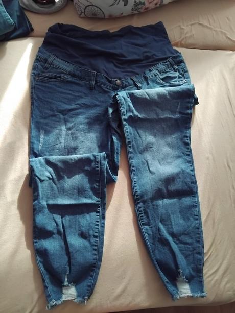 Tehotenské rifle, bonprix,48