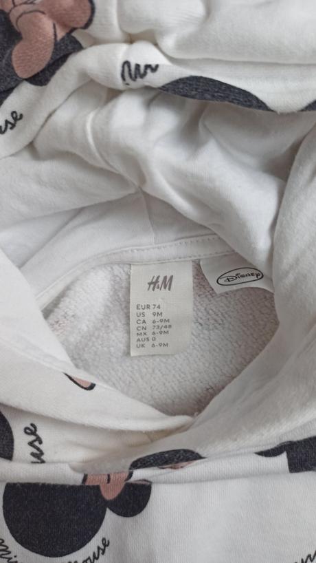 Mikina minie, h&m,74