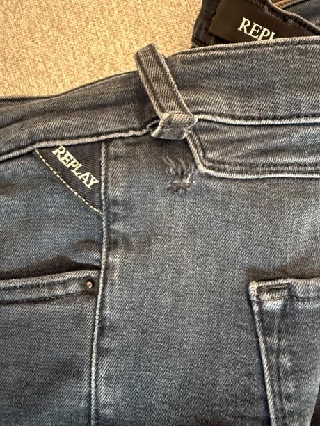 Riflové nohavice, replay,28