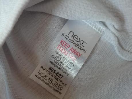 Pásikavé body + ponožky, next,80