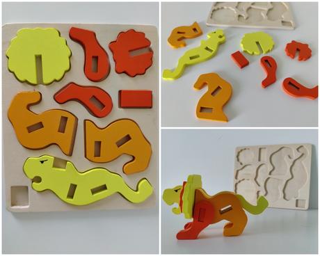 Geoboard - edukatívna drevená nastokávačka + 3d pu,