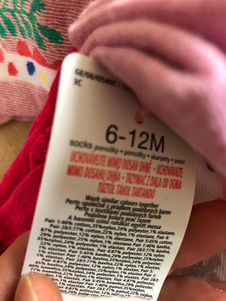 Dievčenské ponožky, f&f,74