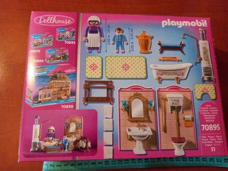 Starobylá kúpelňa playmobil 70895,