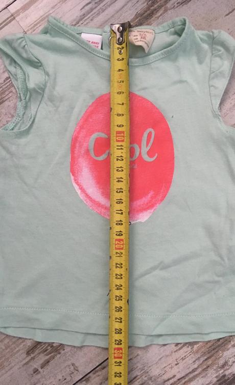 2x tričko/tunika, zara,68