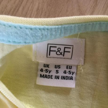 Tričko vel 110 vm, f&f,110