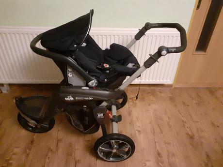 Kočík 3 kombinácia, cam,cam cortina x3 tris evolution