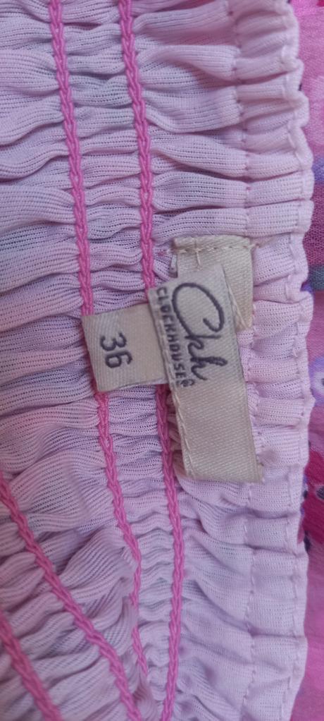 Fialové letné šaty, clockhouse,36