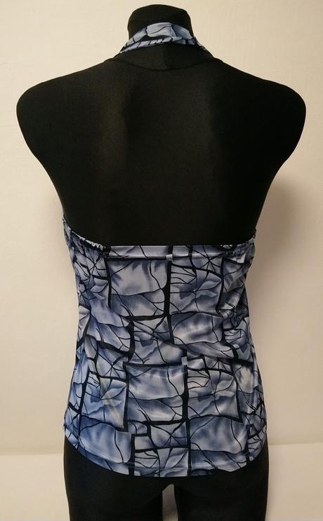 Dámsky elastický top so vzorom, diana, s