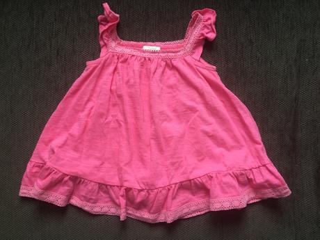 Krásne letné šaty 1x oblečené, next,74