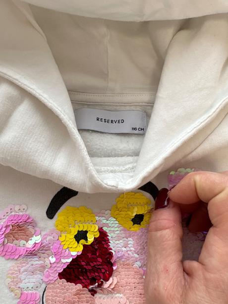 Mikina interaktívna, reserved,116