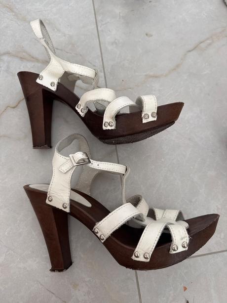 Drevákové sandále, f&f,41