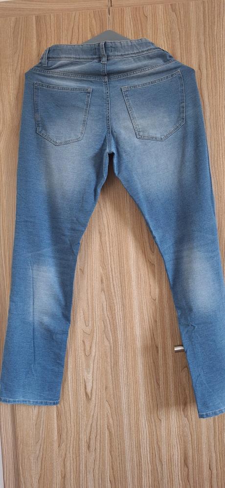 Bledomodré rifle, benetton,xxxl