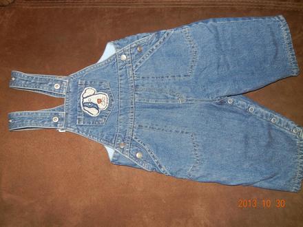 Zateplené rifličky, h&m,68