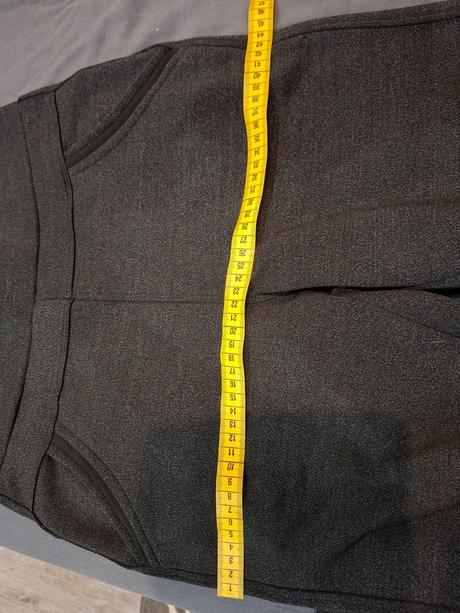 Tmavosede zateplene jegginsy, xl