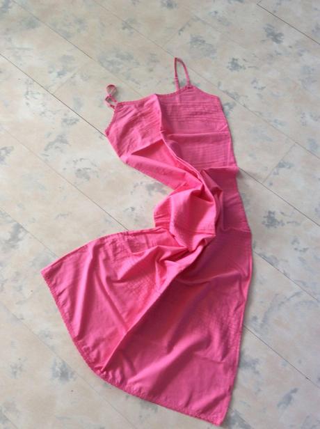 Ľahúčke batistové maxi šaty, marks & spencer,m