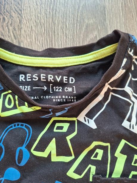 Imidzove krasne tricko reserved, vel.122 nove, reserved,122