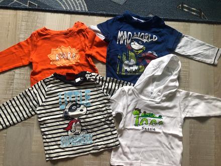 Tricka s dlhym rukavom 74/80, 80