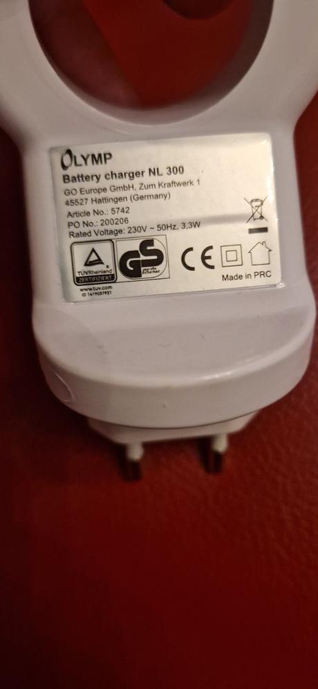 Nabíjačka batérií olymp nl 300 230v (do zásuvky) p, 