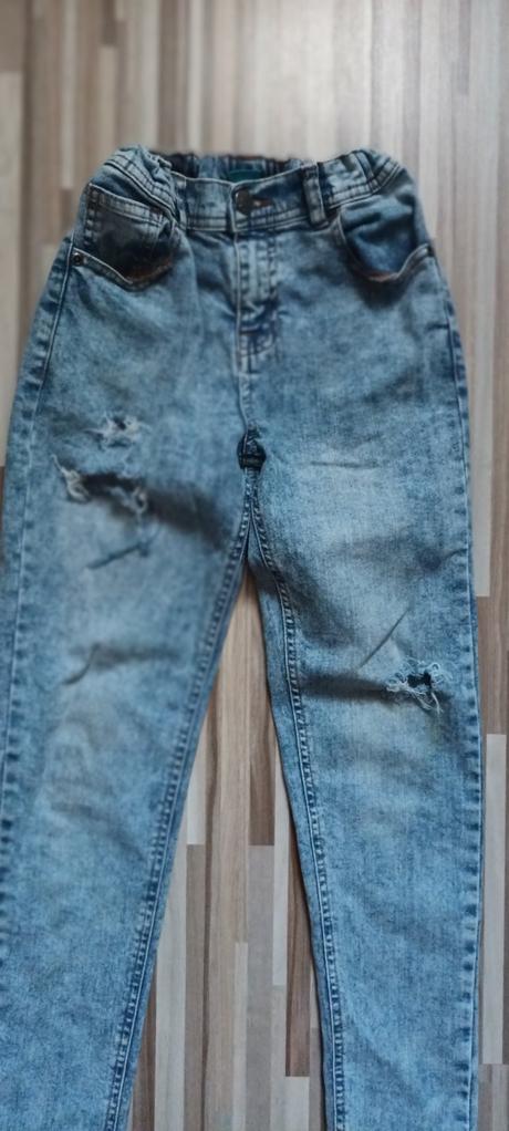 Rifle - potrhaný look, 140