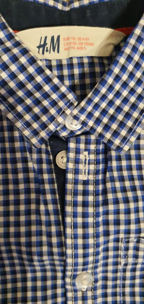 Košele 3ks, h&m,110