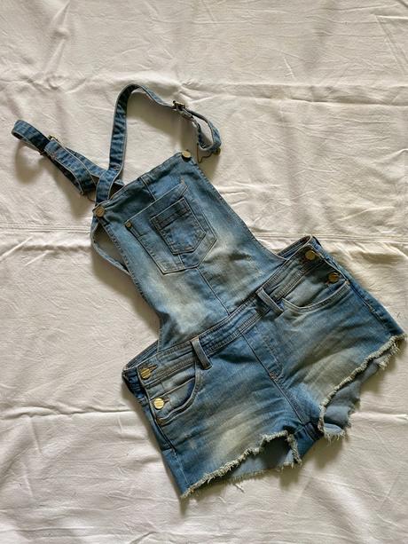 Rifľové šortky na traky, l