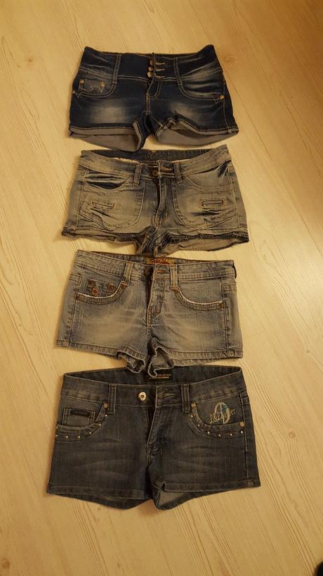 Rifľové kraťasy šortky, s