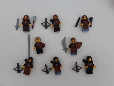 Predám nové lego figúrky vlčia svorka,