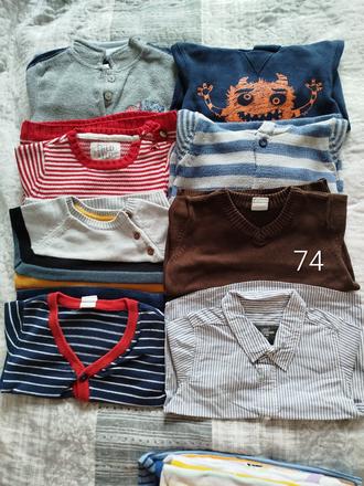 Balik oblečenia veľkosť  74, 68–80