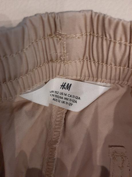 Letné nohavice, h&m,152