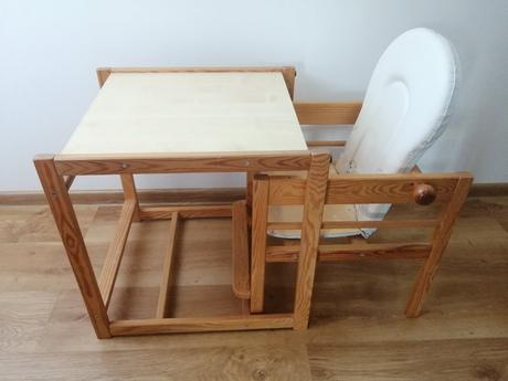 Drevena stolicka 3v1, 