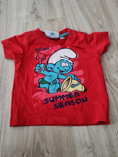 Šmolko tričko 62, 62