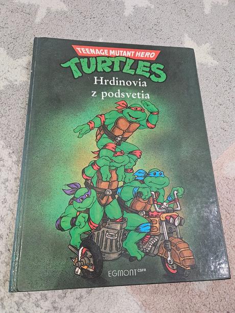 Retro kniha tmht hrdinovia z podsvetia (1991), 