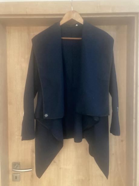 Modry flisovy kabat, m