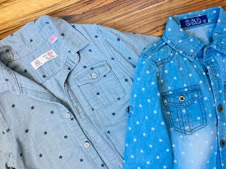 Denim riflove košeľe, zara,92